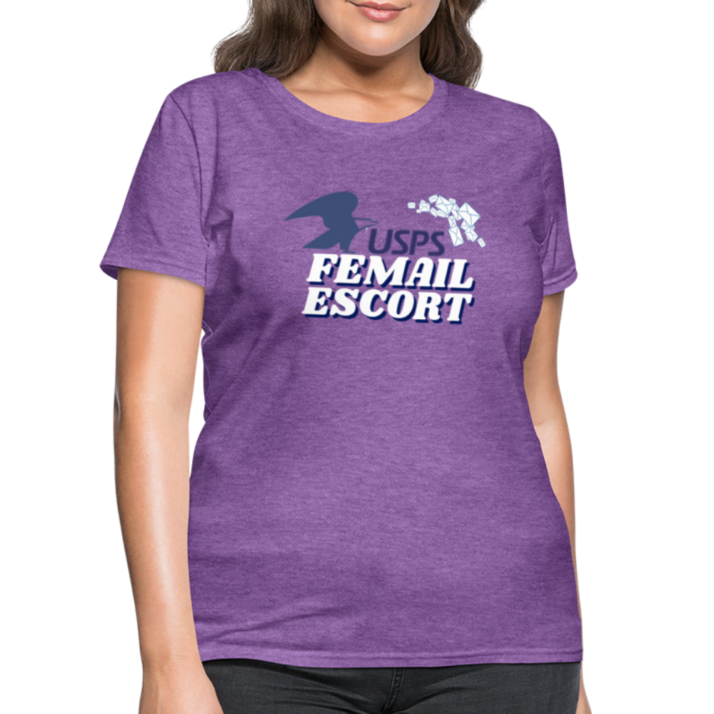 FeMail Escort T-Shirt - purple heather