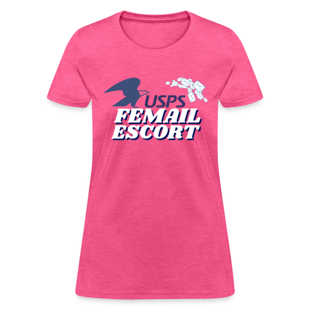 FeMail Escort T-Shirt - heather pink