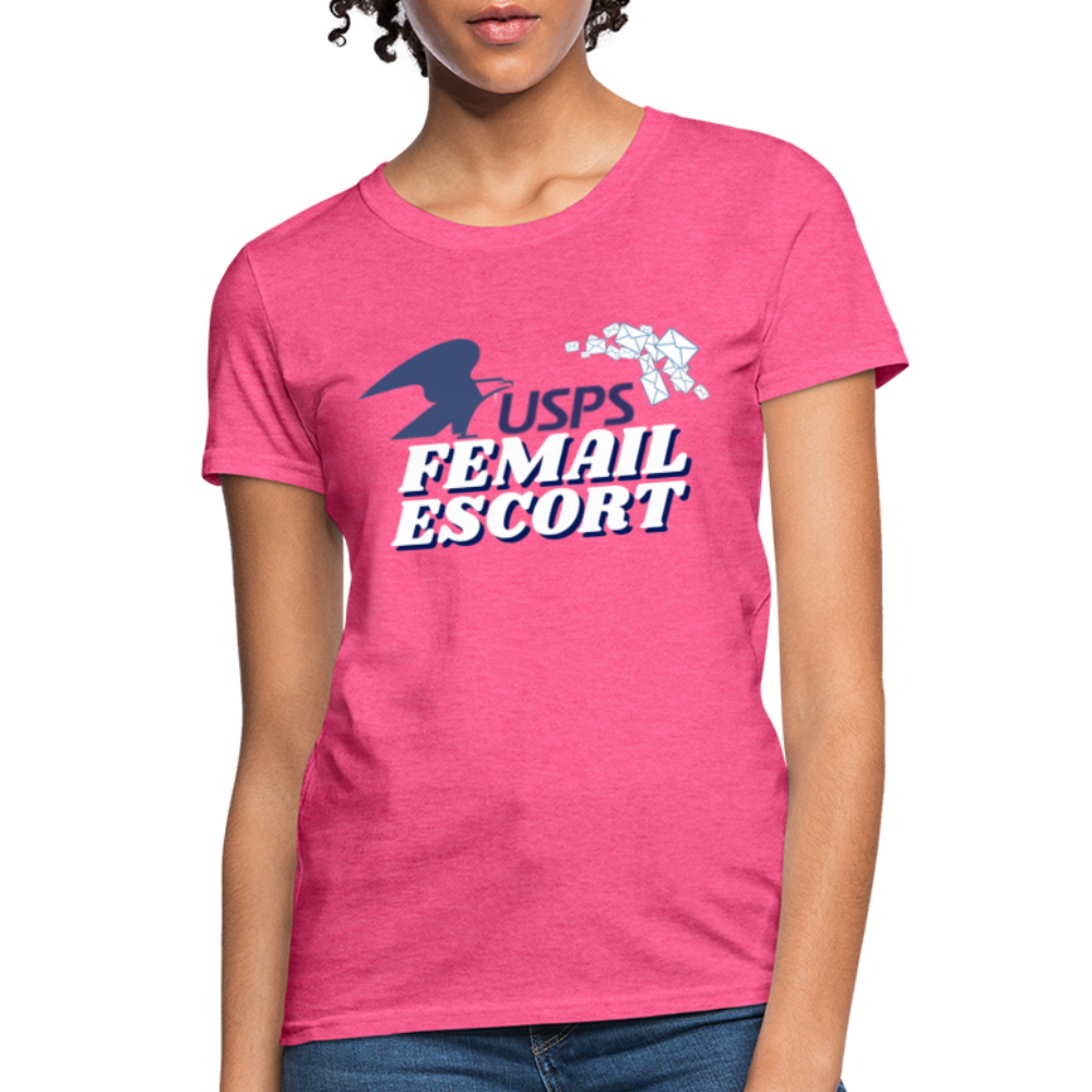 FeMail Escort T-Shirt - heather pink