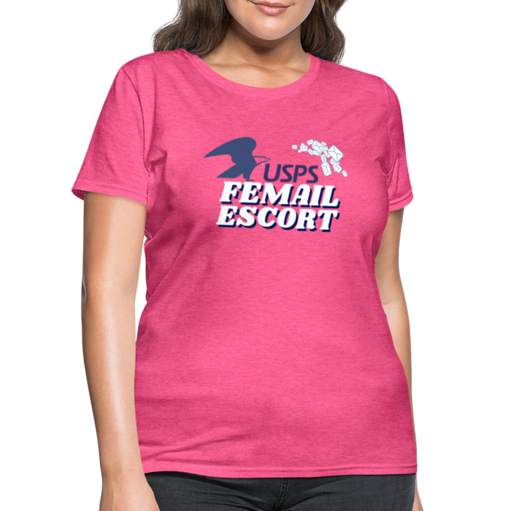 FeMail Escort T-Shirt - heather pink