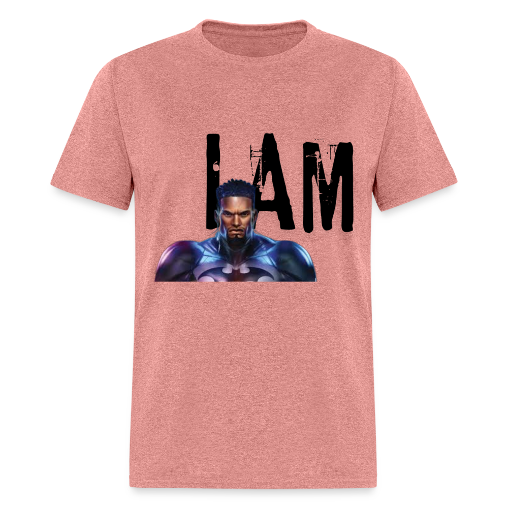 I Am T-Shirt - heather mauve