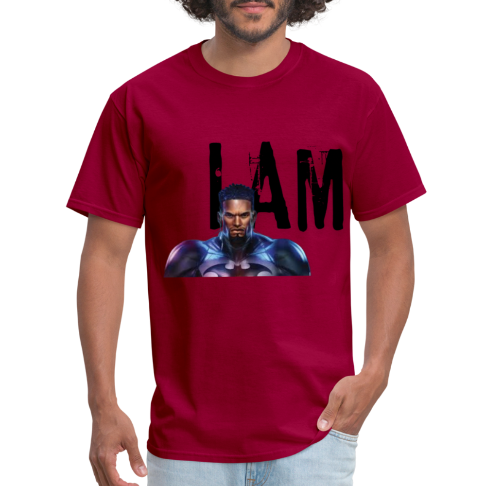 I Am T-Shirt - dark red