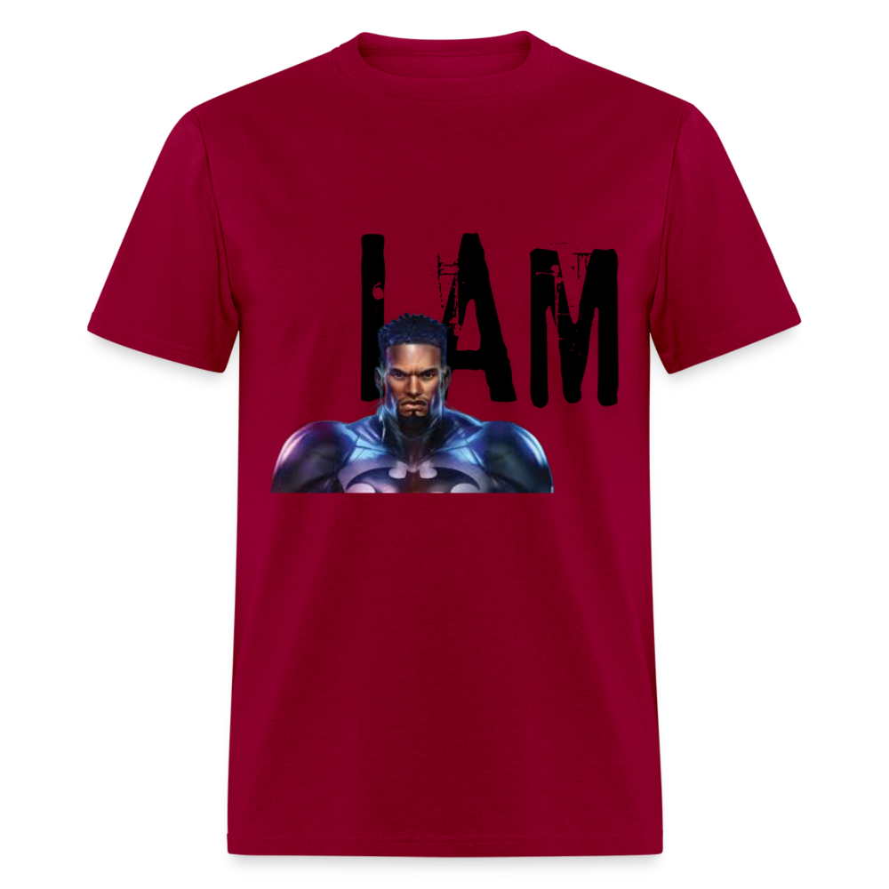 I Am T-Shirt - dark red