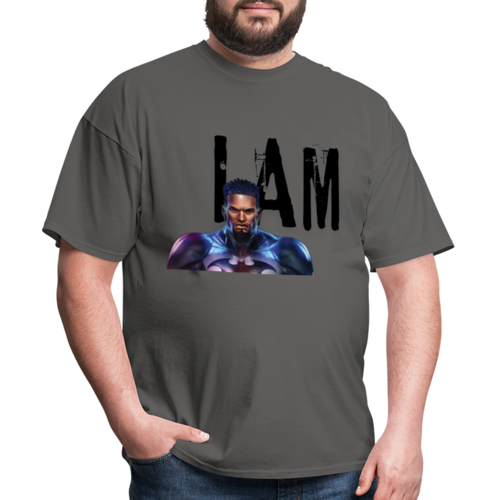 I Am T-Shirt - charcoal