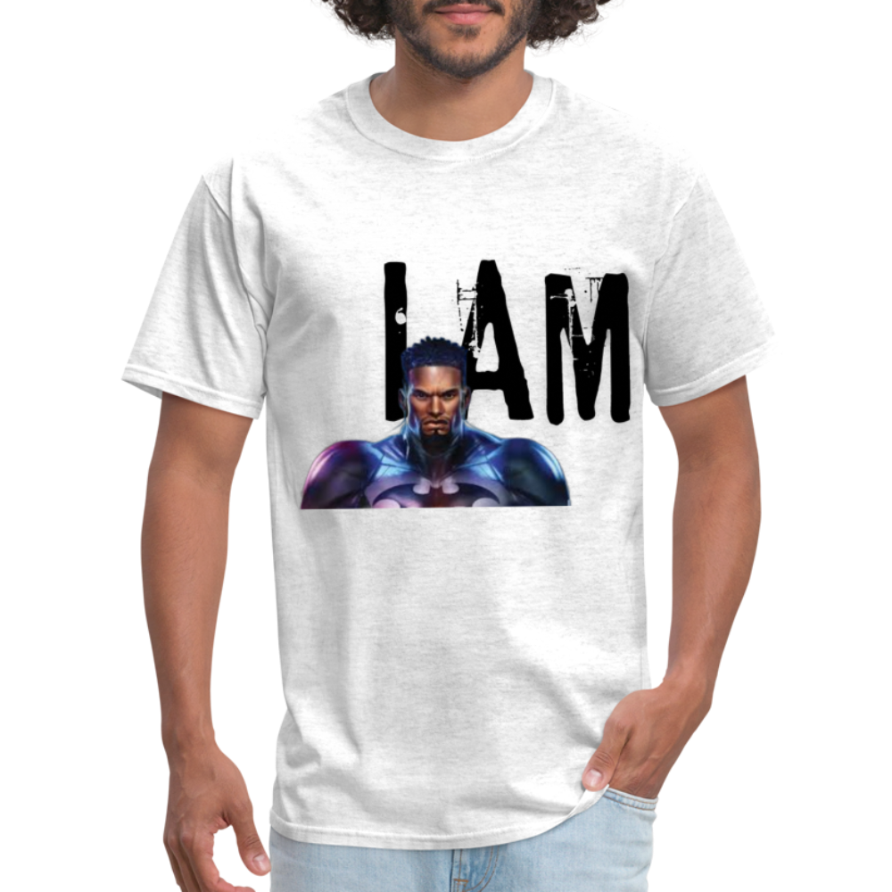 I Am T-Shirt - light heather gray