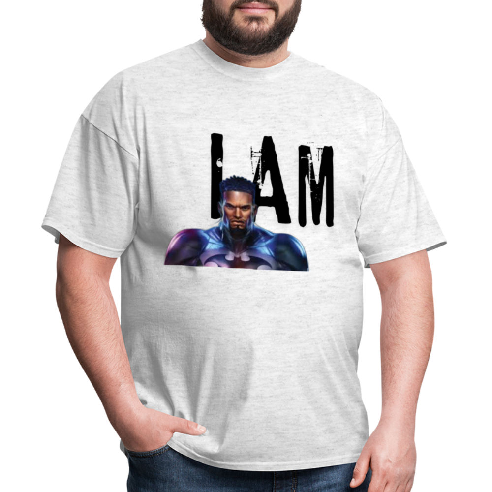I Am T-Shirt - light heather gray