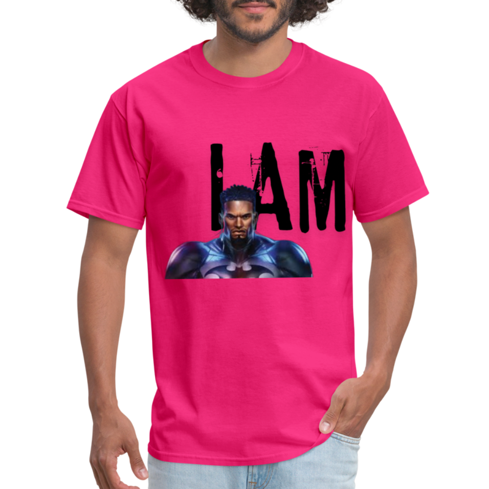 I Am T-Shirt - fuchsia