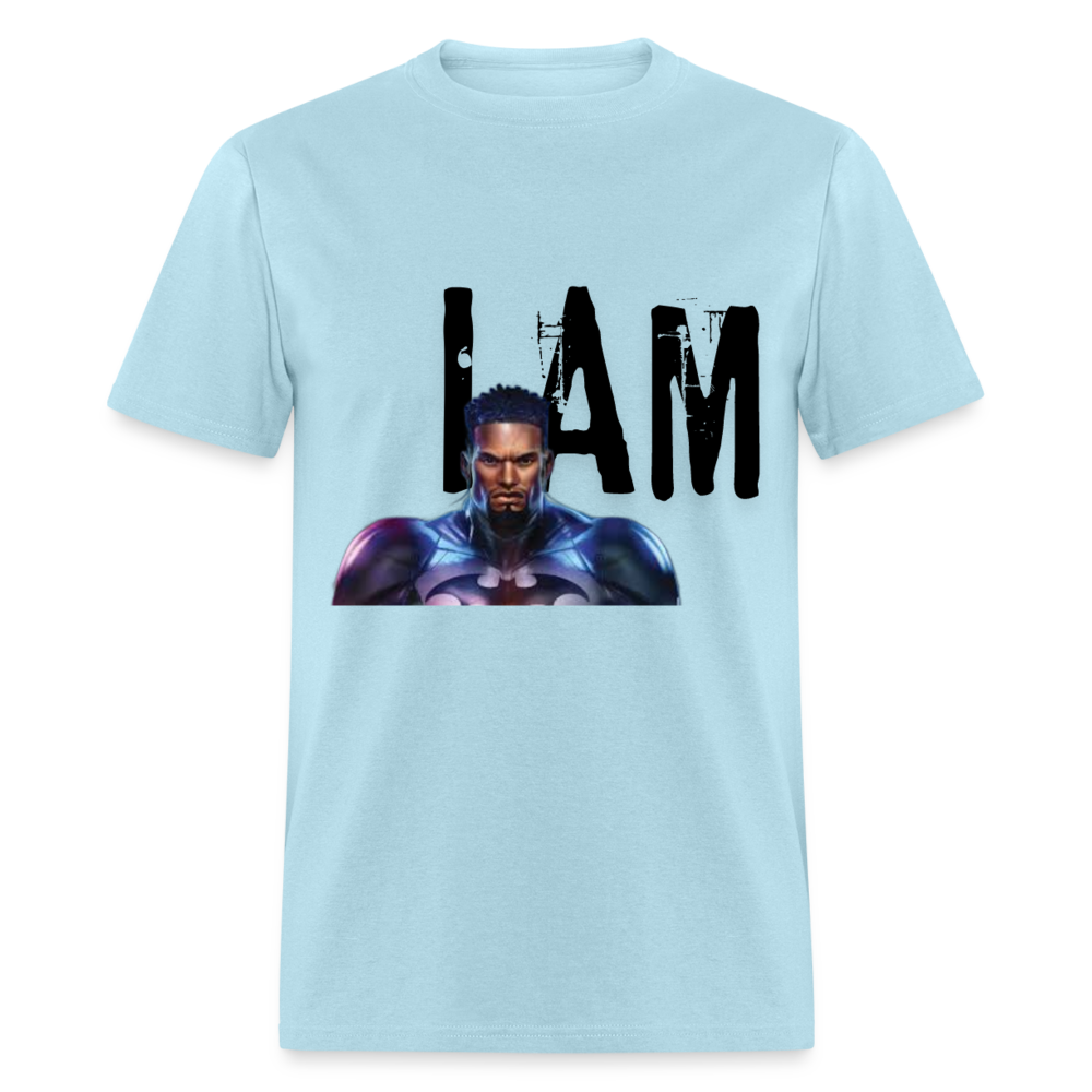 I Am T-Shirt - powder blue