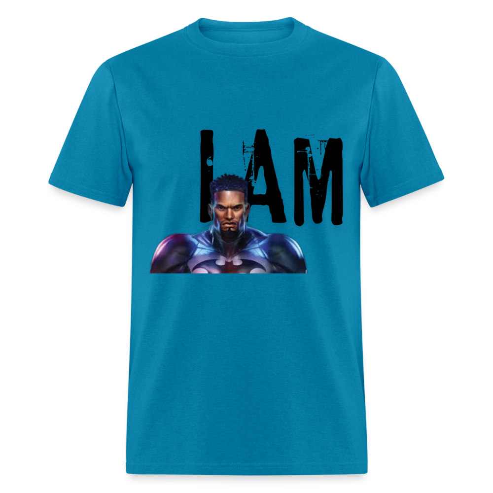 I Am T-Shirt - turquoise