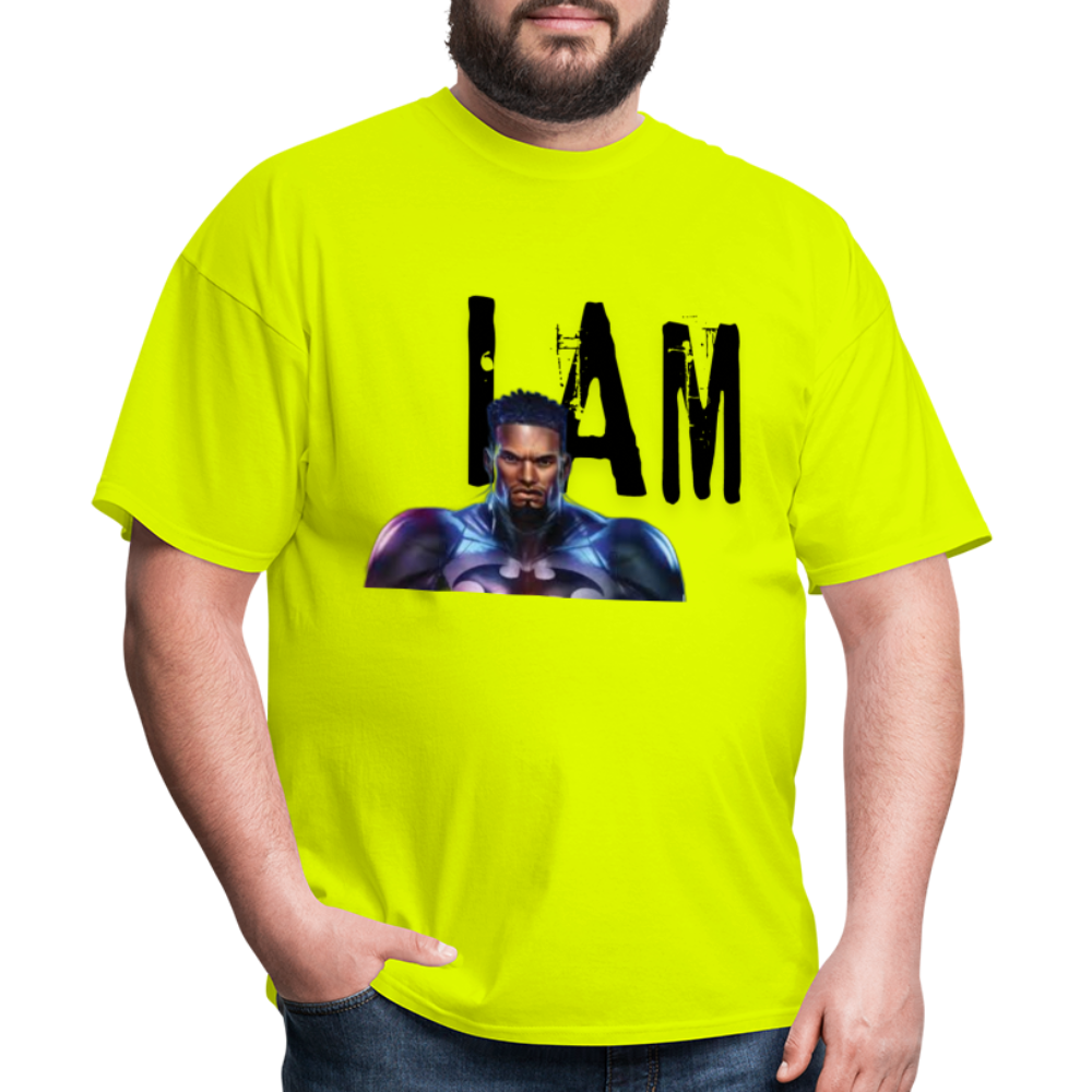 I Am T-Shirt - safety green