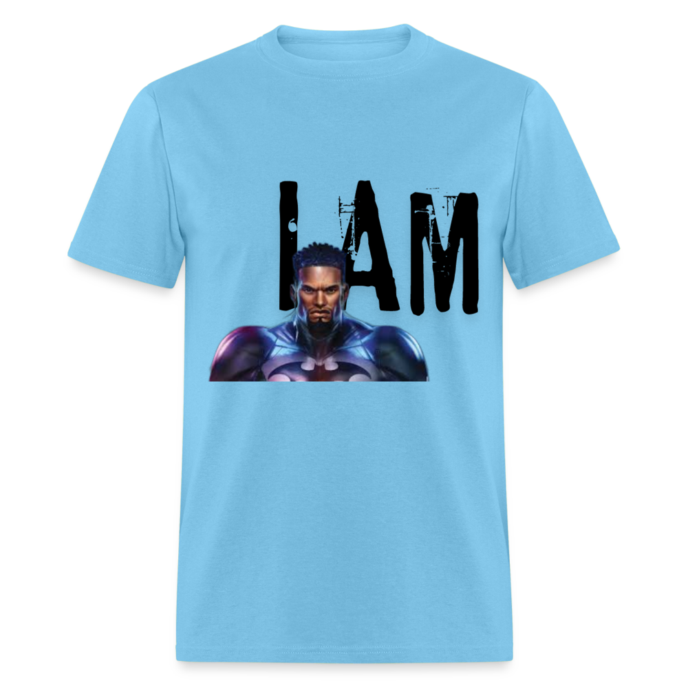 I Am T-Shirt - aquatic blue