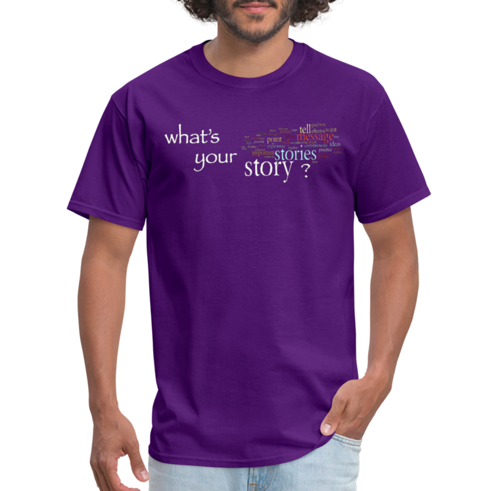 Your Story T-Shirt - purple