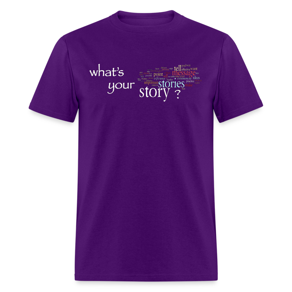 Your Story T-Shirt - purple