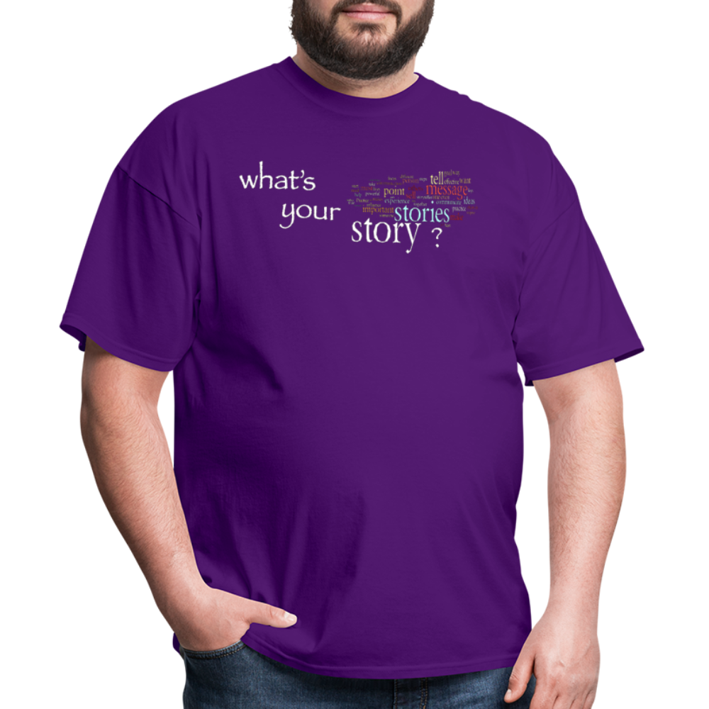 Your Story T-Shirt - purple