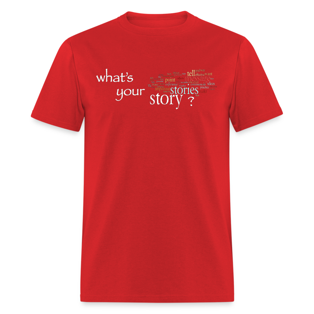Your Story T-Shirt - red