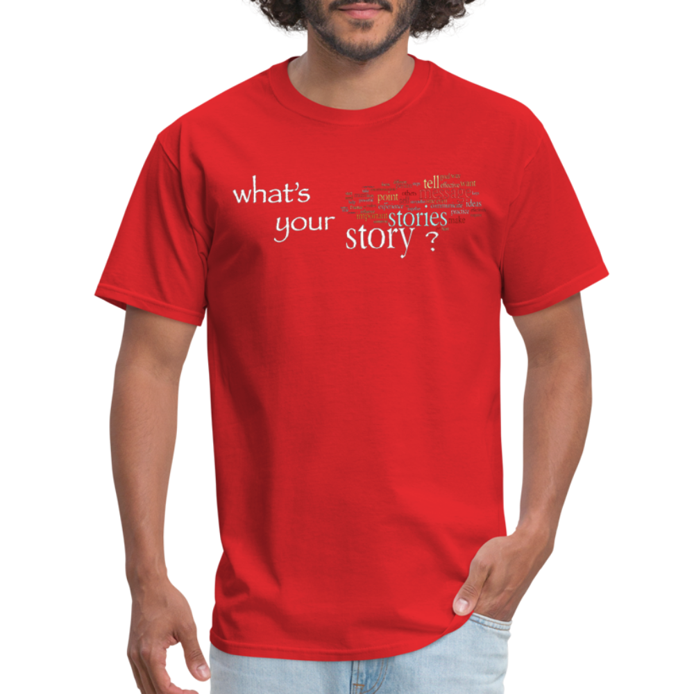 Your Story T-Shirt - red