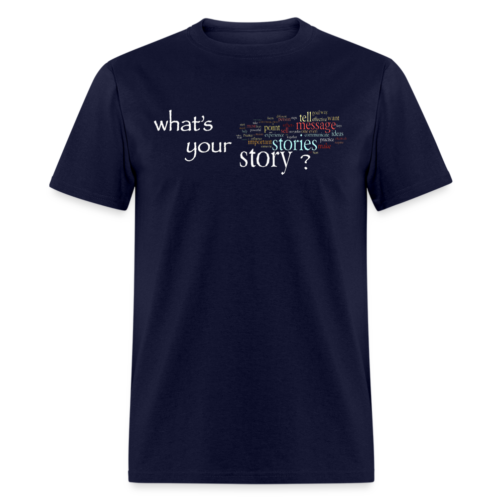 Your Story T-Shirt - navy