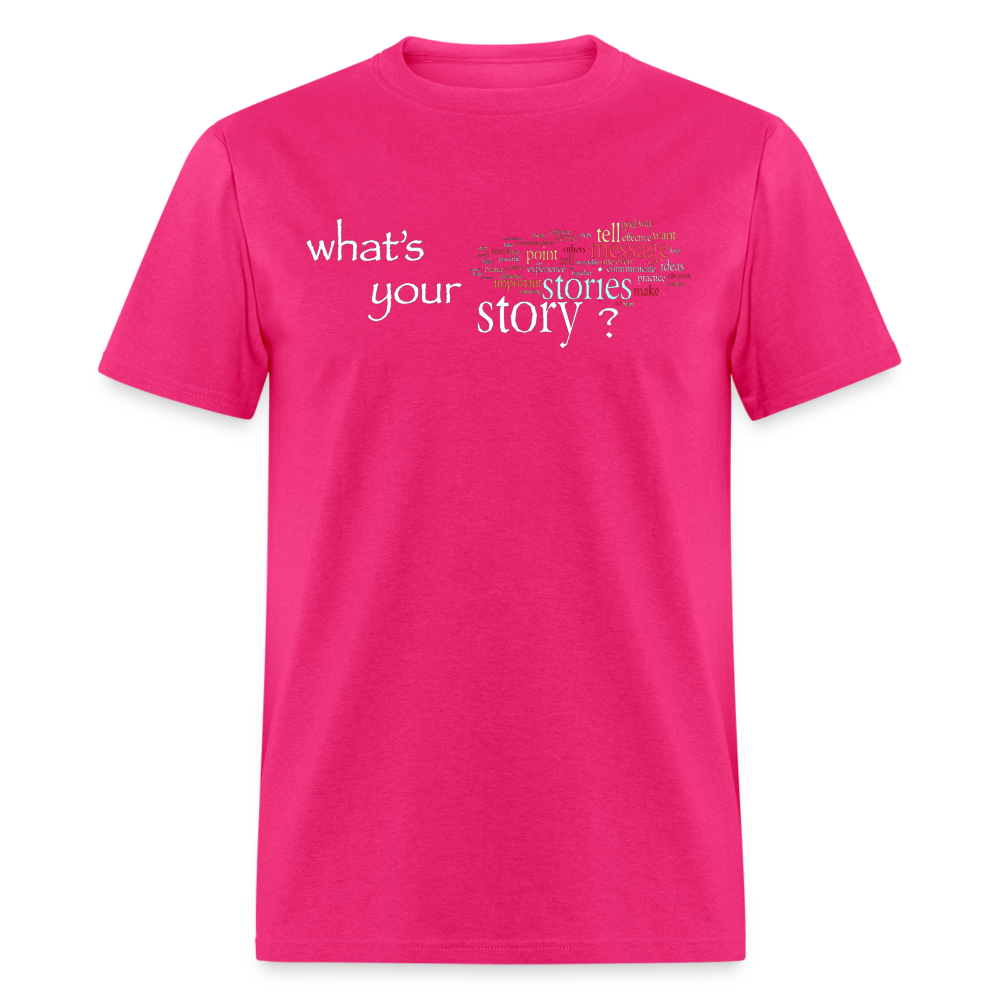 Your Story T-Shirt - fuchsia