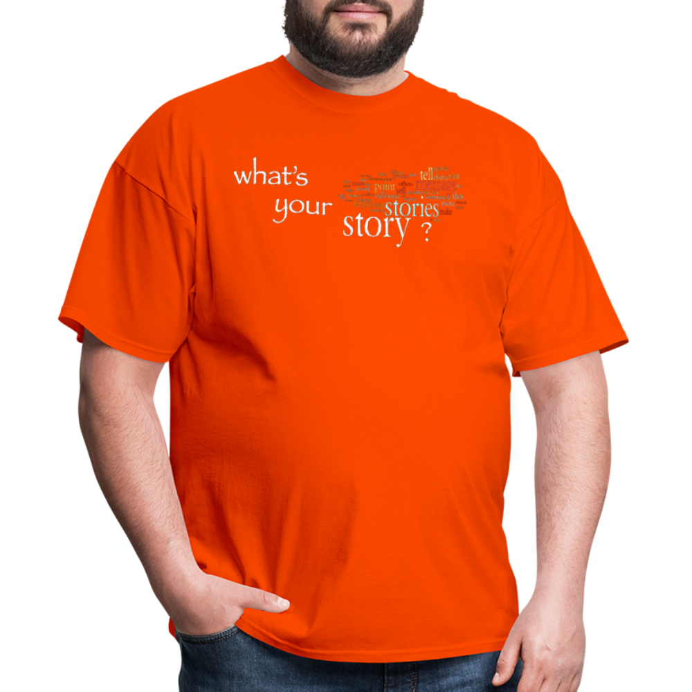Your Story T-Shirt - orange