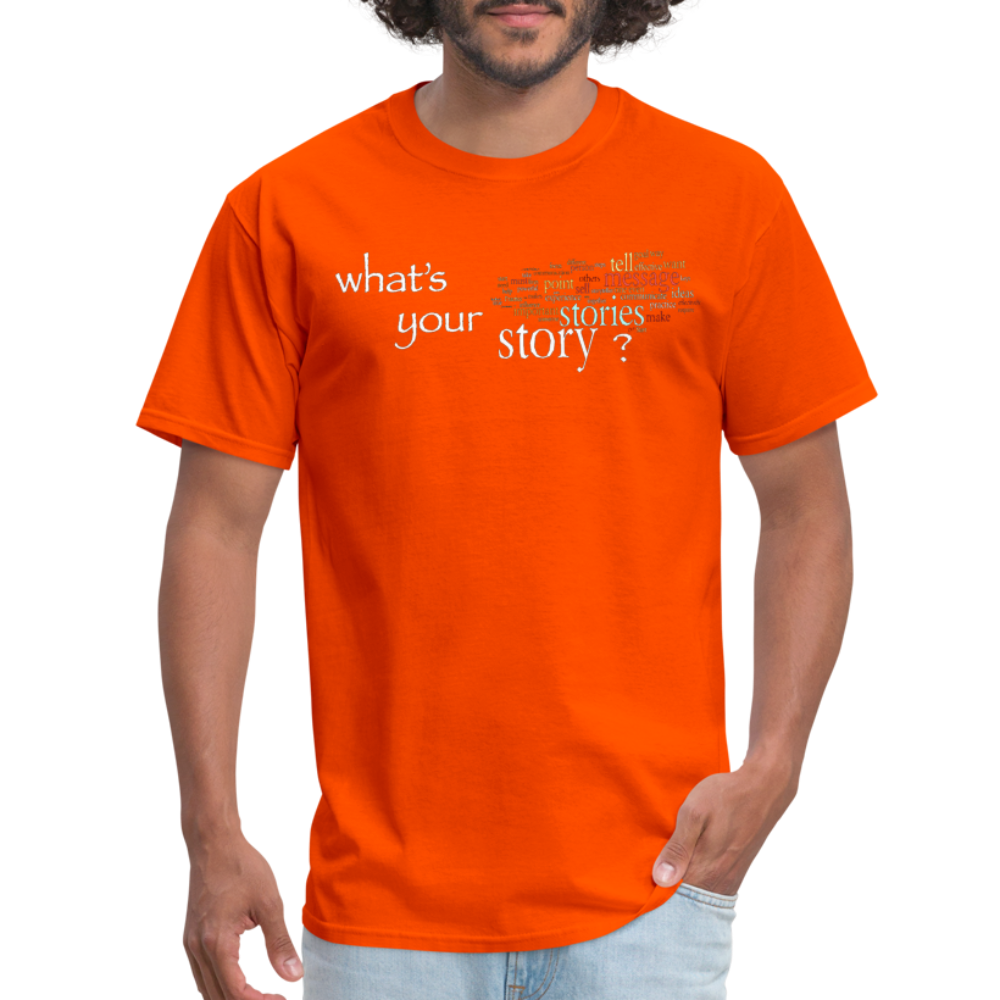 Your Story T-Shirt - orange
