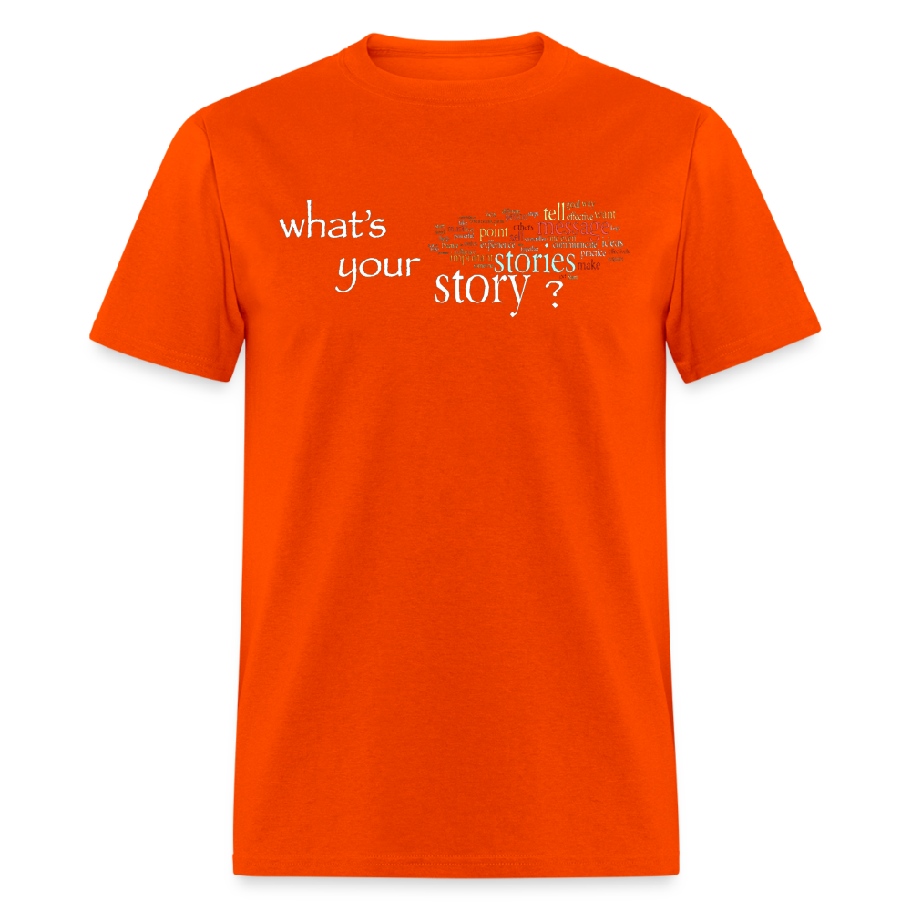 Your Story T-Shirt - orange