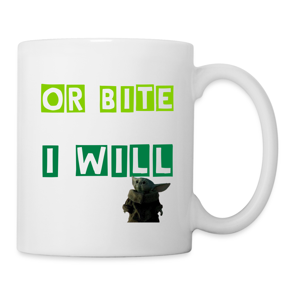 Baby Yoda Coffee/Tea Mug - white