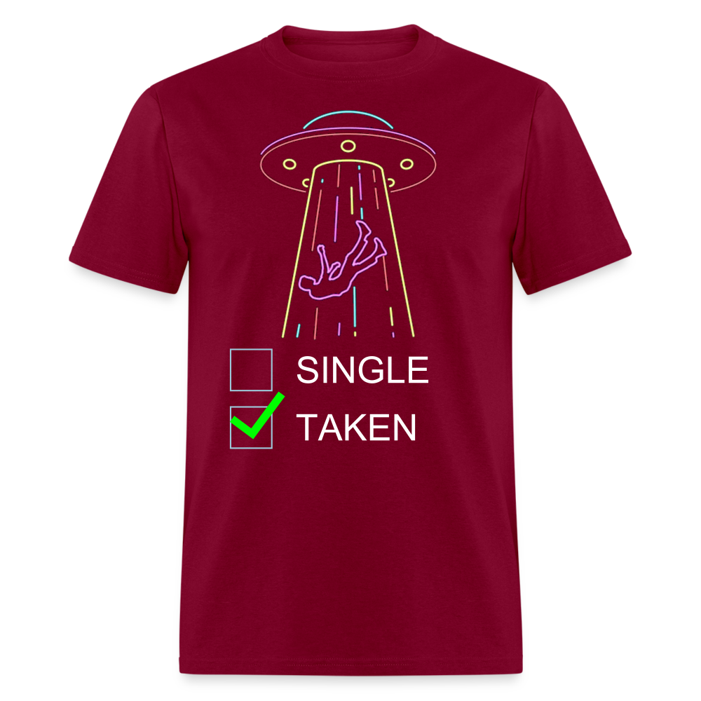 Abductee T-Shirt - burgundy