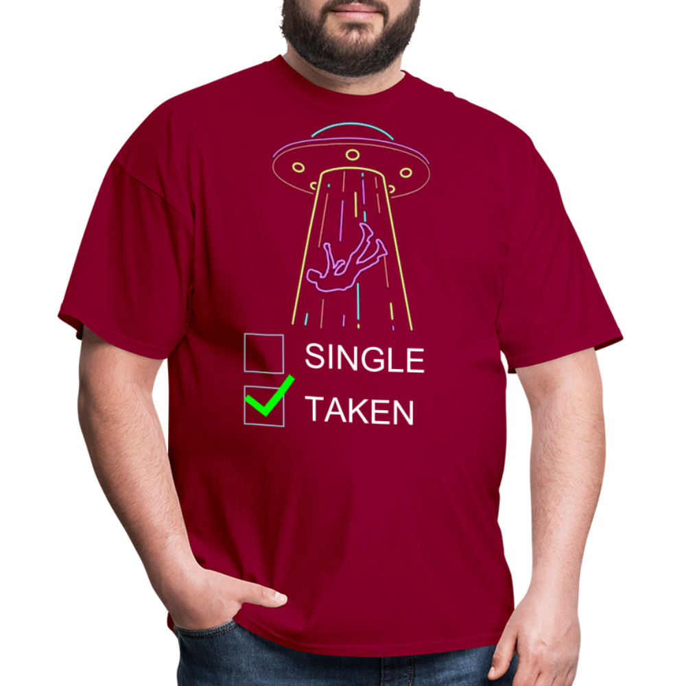 Abductee T-Shirt - dark red