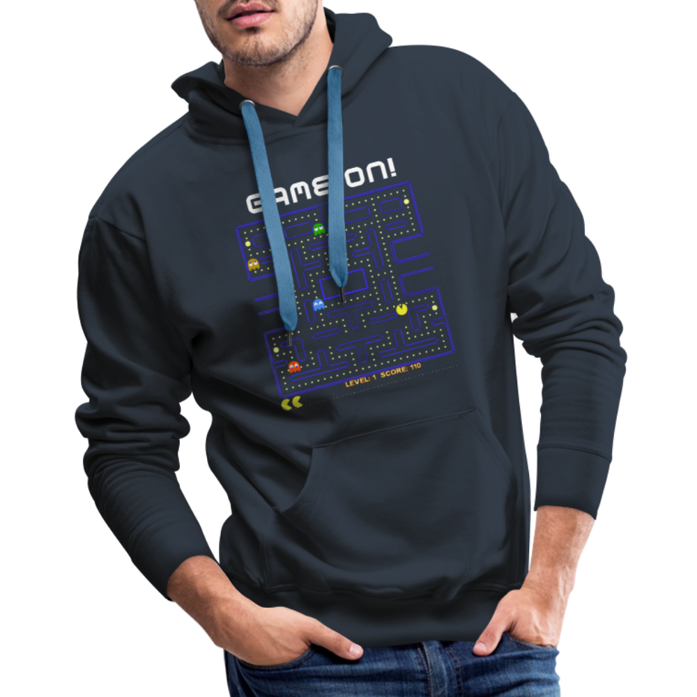 Pac Man Hoodie - navy