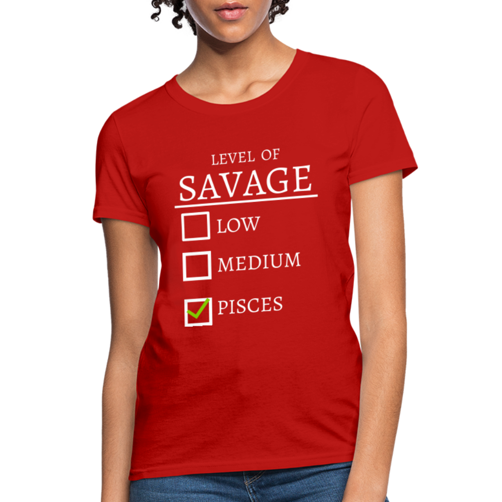 Savage T-Shirt - red