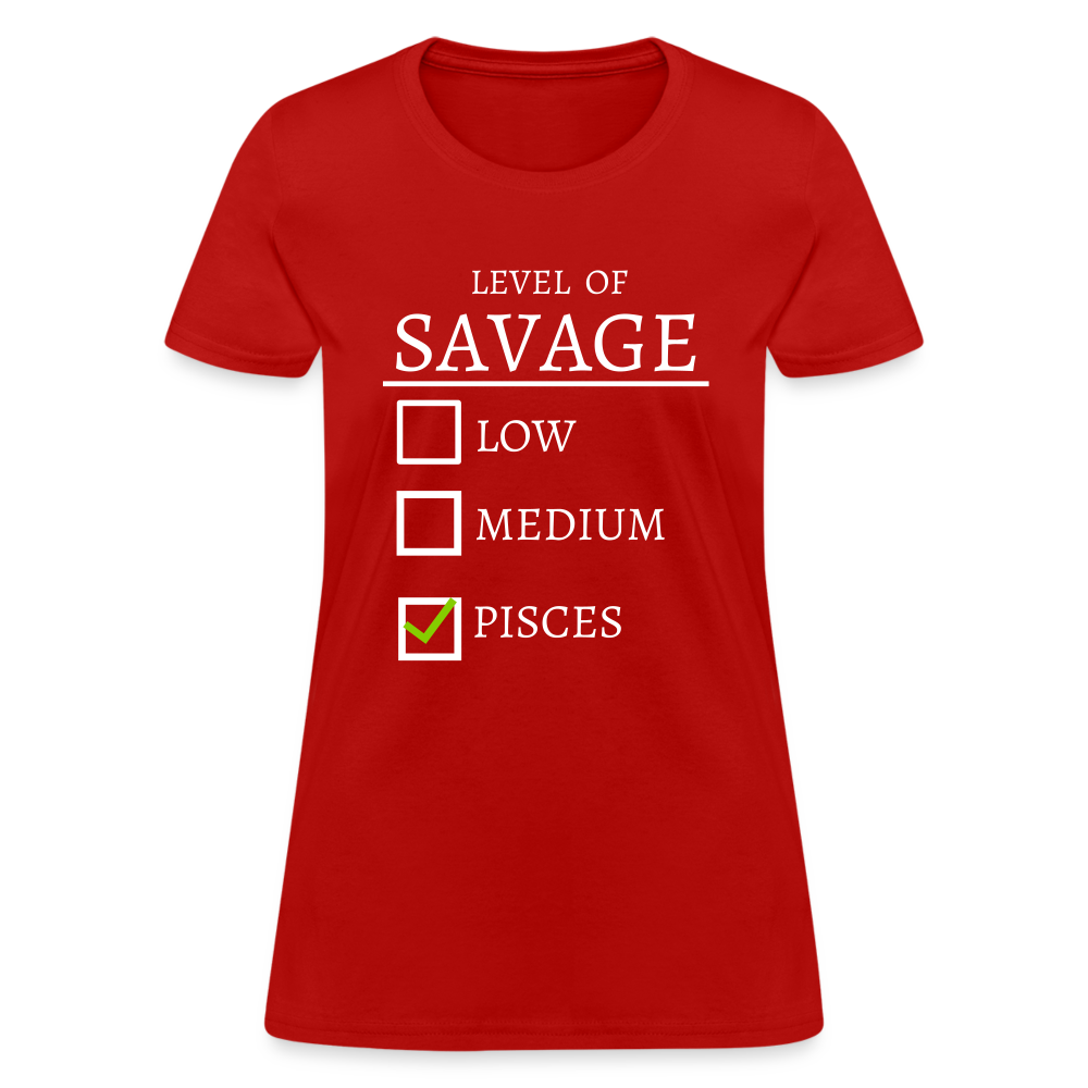 Savage T-Shirt - red