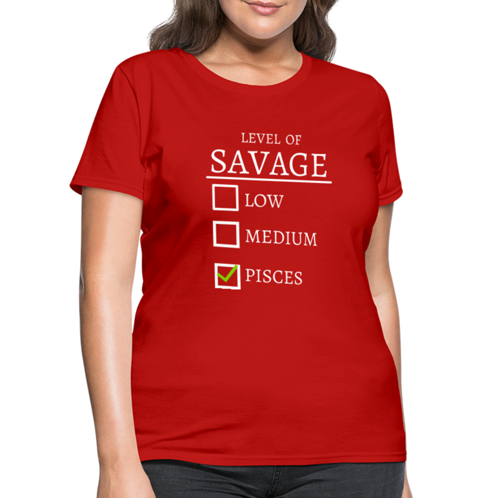 Savage T-Shirt - red