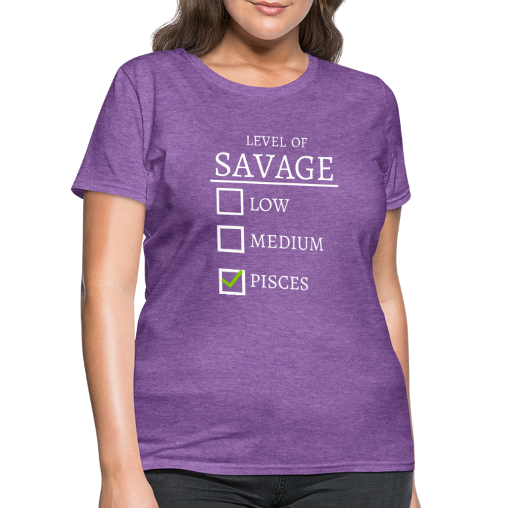 Savage T-Shirt - purple heather