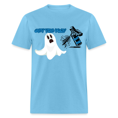 Pray Can T-Shirt - aquatic blue
