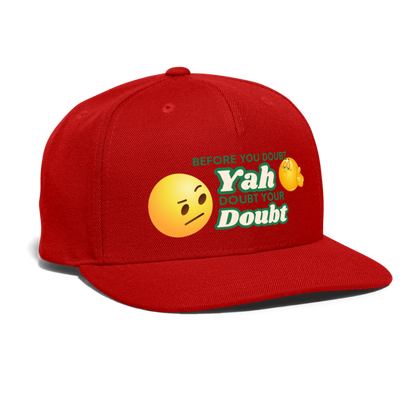 Doubt Your Doubt Cap - red