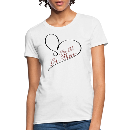 Let Them T-Shirt - white