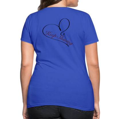 Let Them T-Shirt - royal blue