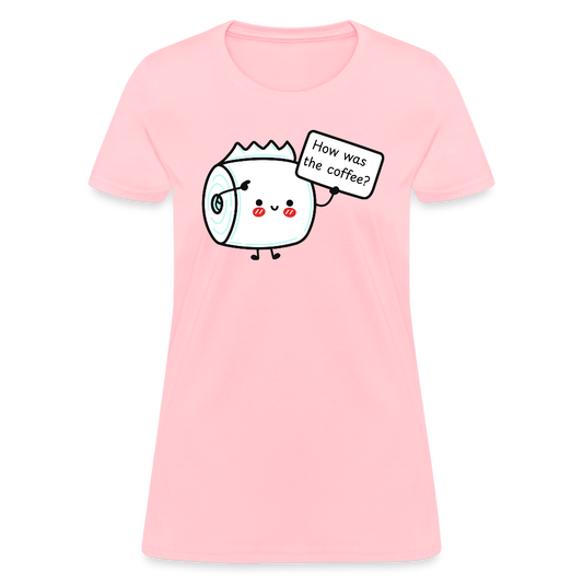 Coffee Strikes Back T-Shirt - pink