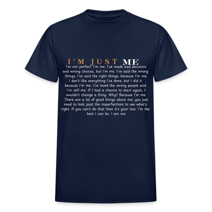 Me Adult T-Shirt - navy