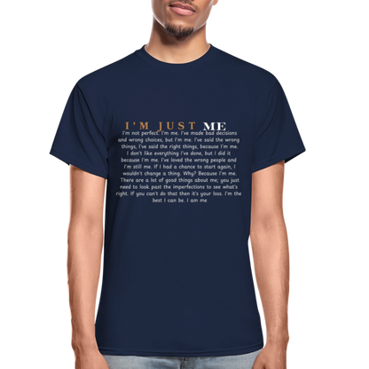Me Adult T-Shirt - navy