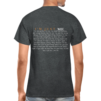 Me Adult T-Shirt - deep heather