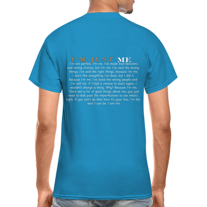 Me Adult T-Shirt - turquoise