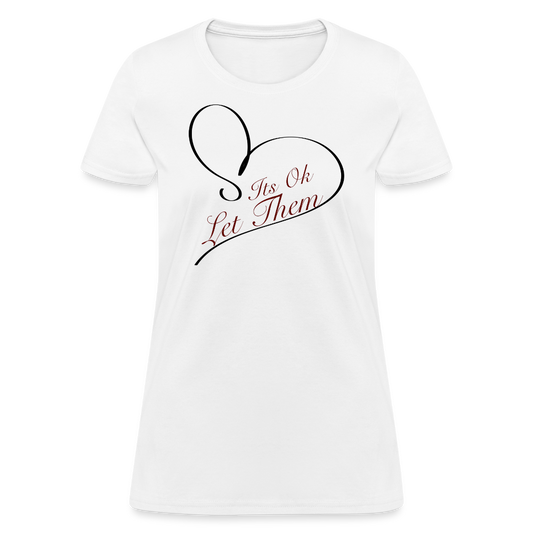 Let Them T-Shirt - white