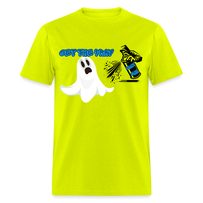 Pray Can T-Shirt - safety green