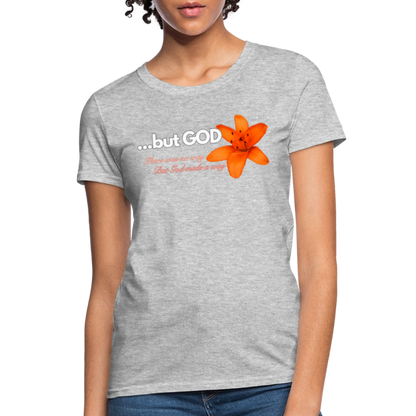 but God T-Shirt - heather gray