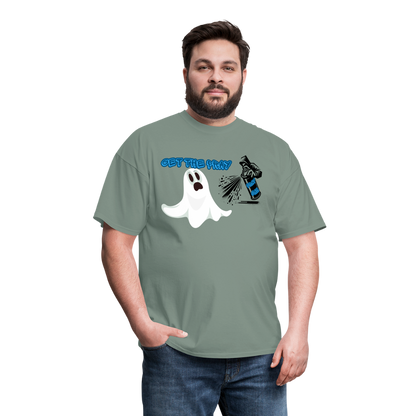 Pray Can T-Shirt - sage