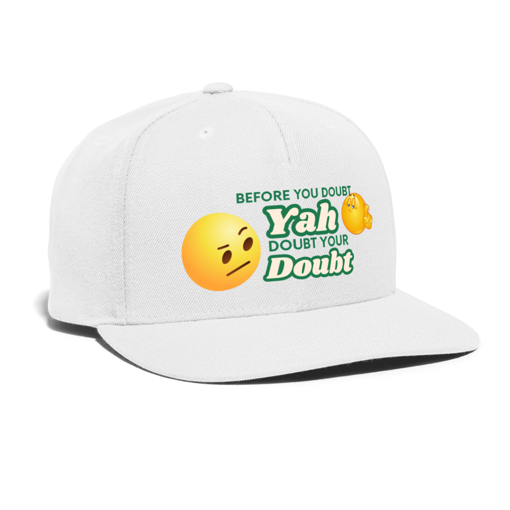 Doubt Your Doubt Cap - white