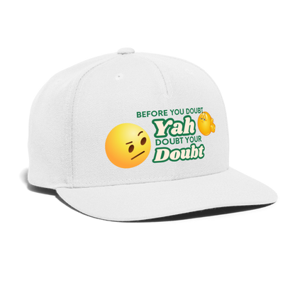 Doubt Your Doubt Cap - white