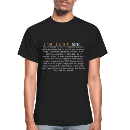 Me Adult T-Shirt - black