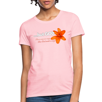 but God T-Shirt - pink